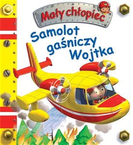 Obrazek Samolot gaśniczy Wojtka. Mały chłopiec