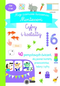 Obrazek Moje pierwsze ćwiczenia Montessori. Cyfry i kształty