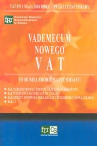 Obrazek Vademecum nowego VAT