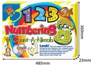 Obrazek Piankowe puzzle Cyferki