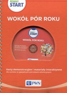 Picture of Pewny start Wokół pór roku Karty demonstracyjne i materiały interaktywne z płytą CD dla uczniów ze spacjalnymi potrzebami edukacyjnymi