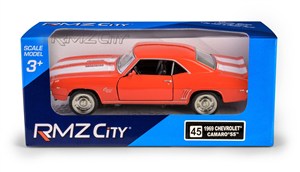 Obrazek RMZ City 1969 Chevrolet Camaro SS czerwony w skali 1:36