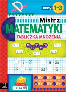 Obrazek Mistrz matematyki klasy 1-3 Tabliczka mnożenia