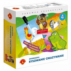 Picture of Rysowanie-zmazywanie 4 Zwierzątka Zabawka edukacyjna