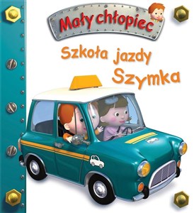 Picture of Mały chłopiec Szkoła jazdy Szymka