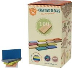 Obrazek Trick Logic Kreatywne płytki Zestaw dodatkowy 100 elementów MIX kolorów