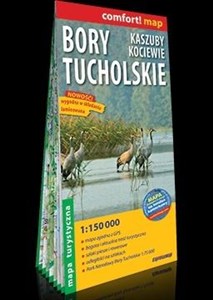 Obrazek Bory Tucholskie Kaszuby Kociewie mapa turystyczna 1:150 000