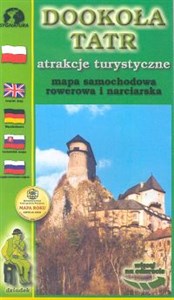 Picture of Dookoła Tatr atrakcje turystyczne Mapa samochodowa, rowerowa i narciarska