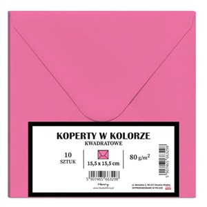 Obrazek Koperty KW Barbi róż 10szt