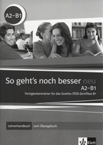 Picture of So gehts noch besser neu A2-B1 Lehrerhandbuch zum Ubungsbuch