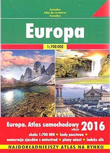 Obrazek Europa atlas 1:700 000 Freytag & Berndt