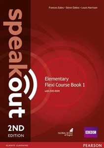 Obrazek Speakout 2nd Edition Elementary Flexi Course Book 1 + DVD