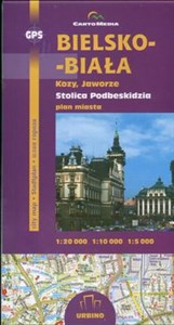 Obrazek Bielsko-Biała Plan miasta 1:20 000, 1: 10 000, 1: 5 000