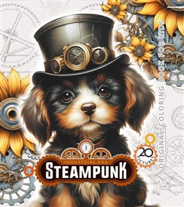 Obrazek Kolorowanka usztywniana Steampunk Pies