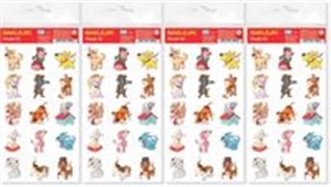 Obrazek Pieski 02 Naklejki 4 sztuki