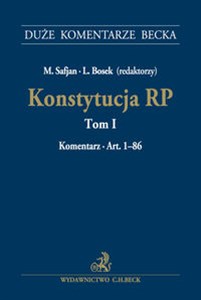 Picture of Konstytucja RP. Tom 1. Komentarz do art. 1-86