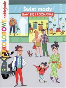 Picture of Świat mody baw się i poznawaj Kolorowe naklejanie