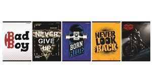 Picture of Brulion A5/96k kratka Chłopcy (5szt)