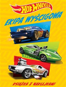 Picture of Hot Wheels Ekipa wyścigowa. Książka z naklejkami