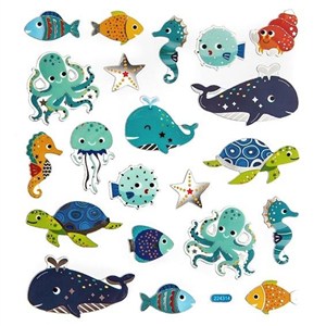 Obrazek Naklejki Podwodny Świat 21 szt.