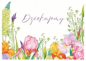 Picture of Karnet - Dziękujemy - łąka