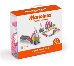 Picture of Klocki Mini waffle Konstruktor 140 dla dziewczynki