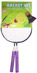 Obrazek Rakietki metalowe +lotka 42cm