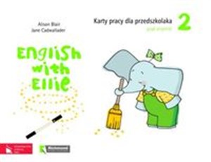 Picture of English with Ellie 2 Karty pracy dla przedszkolaka z płytą CD