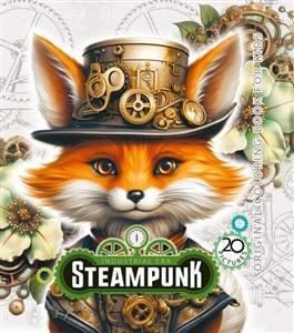 Obrazek Kolorowanka usztywniana Steampunk Lis