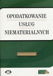 Picture of Opodatkowanie usług niematerialnych