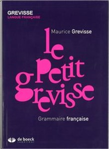 Obrazek Petit grevisse Grammaire francaise