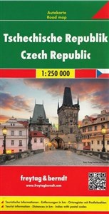 Obrazek Mapa samochodowa - Czechy 1:250 000