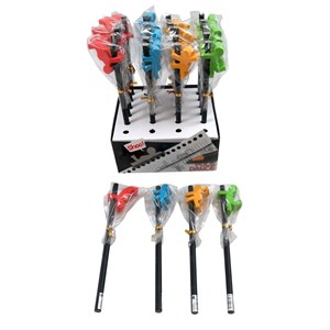 Picture of Ołówek z gumką Człowiek MIX (24szt)