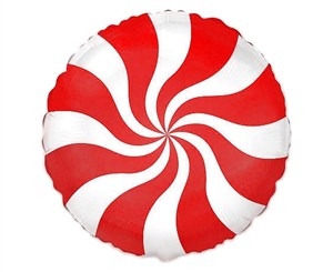 Obrazek Balon foliowy lizak czerwony