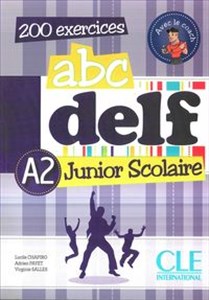 Picture of ABC DELF A2 Junior Scolaire Podręcznik z kluczem z płytą DVD 200 ćwiczeń