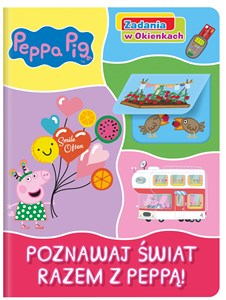 Obrazek Peppa Pig Zadania w Okienkach Poznawaj świat razem z Peppą!