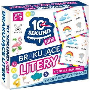 Picture of 10 Sekund Kids Brakujące Litery