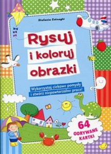 Picture of Rysuj i koloruj obrazki 64 odrywane kartki