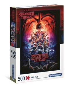 Obrazek Puzzle 500 netflix Stranger things 35087