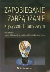 Obrazek Zapobieganie i zarządzanie kryzysem finansowym