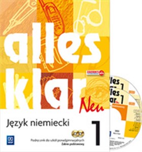 Picture of Alles klar Neu 1 Podręcznik + CD Zakres podstawowy Szkoła ponadgimnazjalna