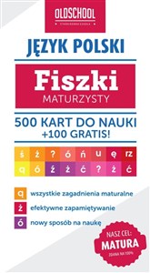 Picture of Język polski. Fiszki maturzysty. 500 kart do nauki + 100 gratis Cel: MATURA
