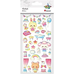 Picture of Naklejki wypukłe dla dziewczynki 38szt