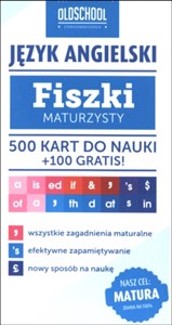 Picture of Język angielski Fiszki maturzysty. 500 kart do nauki + 100 gratis Cel: MATURA