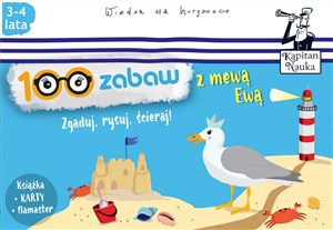 Picture of 100 zabaw z mewą Ewą Zgaduj rysuj ścieraj Pakiet