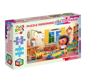 Picture of Puzzle 60 obserwacyjne Z jeżykiem