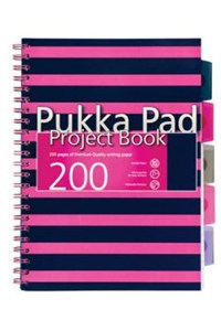 Picture of Project Book Navy A5/200 kratka (3szt) PUKKA