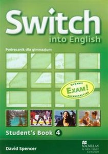 Obrazek Switch into English 4 Student's Book + CD Egzamin gimnazjalny 2012 Gimnazjum