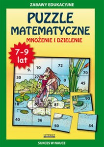 Picture of Puzzle matematyczne 7-9 lat Mnożenie i dzielenie Zabawy edukacyjne