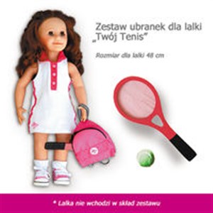 Picture of Zestaw ubranek dla lalki Twój Tenis
